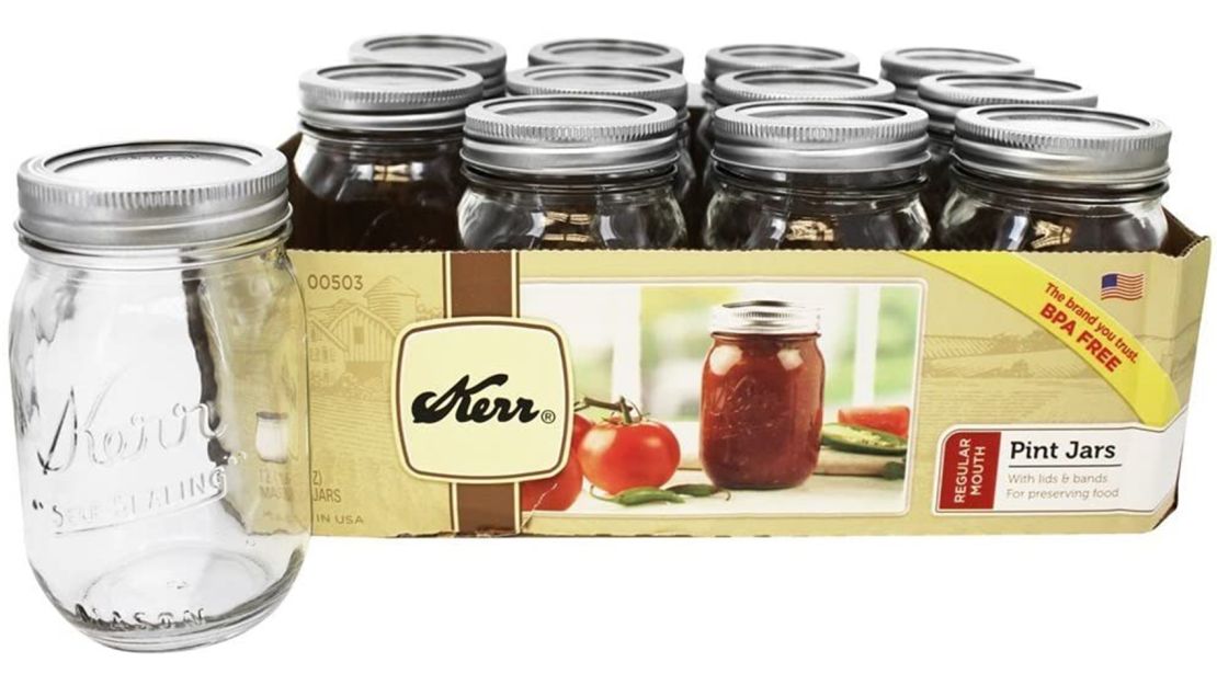 16 oz Ball Mason Jars | Quantity: 12 by Paper Mart