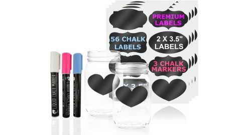 Jpaco Chalkboard Jar Labels