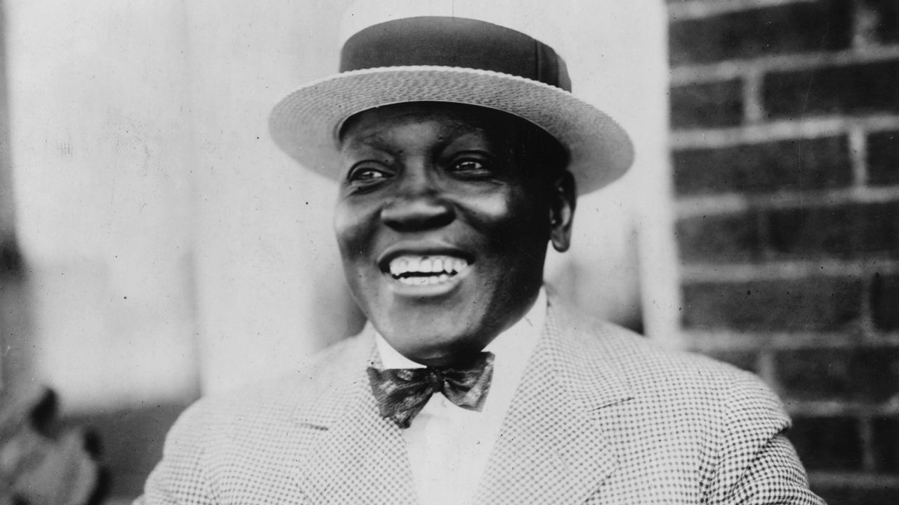 Johnson became world heavyweight champion in 1908.