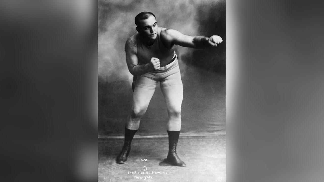 James J. Jeffries was once considered one of the greatest heavyweight champions of all time.