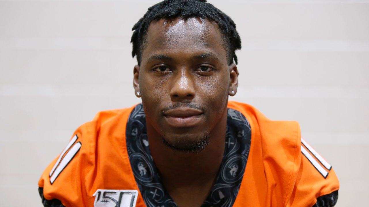 Oklahoma State linebacker Amen Ogbongbemiga announced that he tested positive for Covid-19.