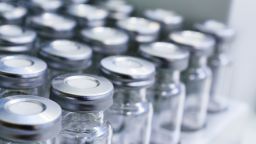 Vaccine vials - stock