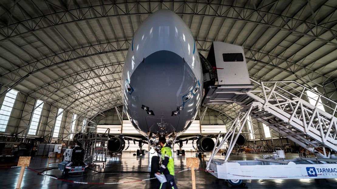 A hangar at Teruel.