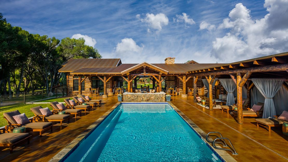 The buyout means not having to share the outdoor pool with strangers.