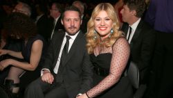 Singer Kelly Clarkson (R) and Brandon Blackstock attend the 55th Annual GRAMMY Awards at STAPLES Center on February 10, 2013 in Los Angeles, California.  (Photo by Christopher Polk/Getty Images for NARAS)