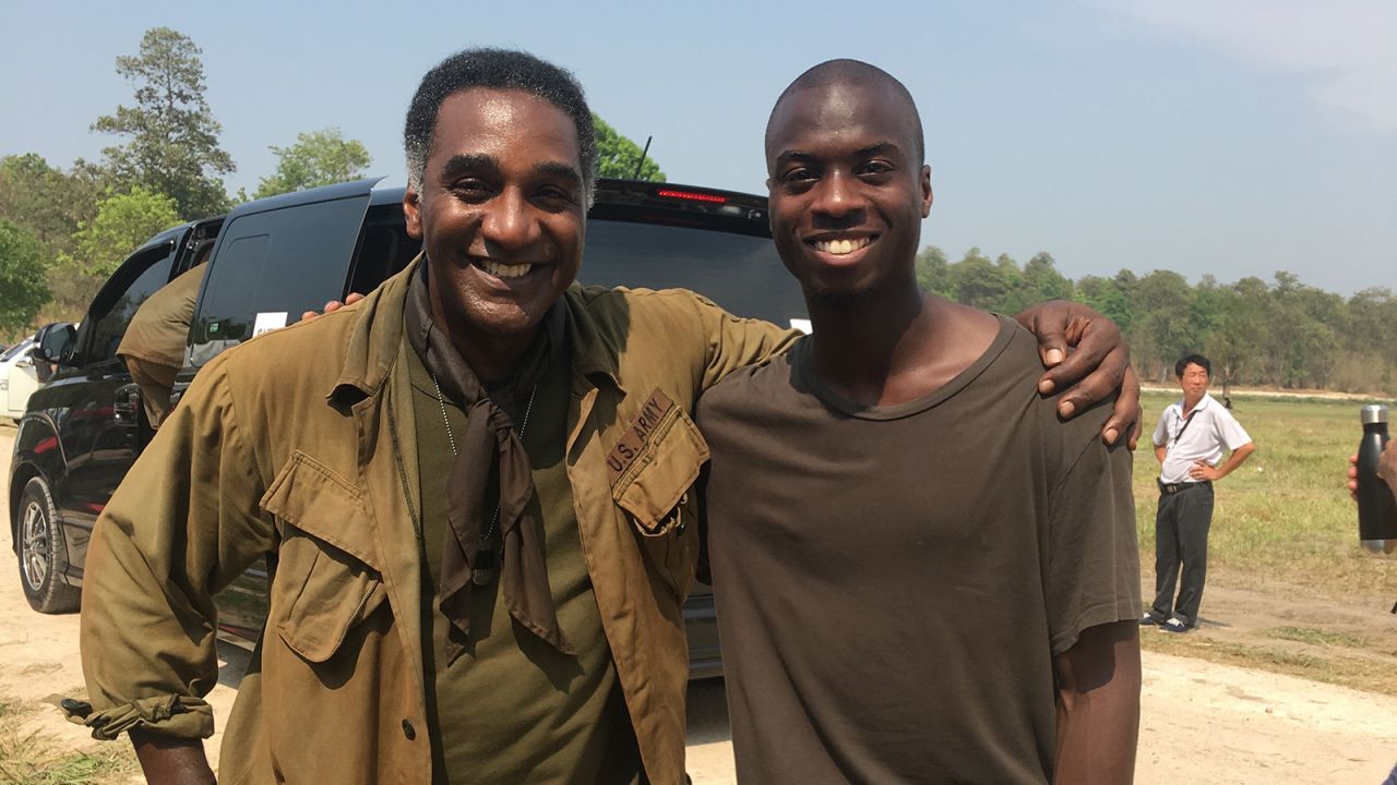 <strong>Meeting Norm Lewis: </strong>One of the most surreal experiences for Levius was meetings actors he's watched on television and movies, including "Da 5 Bloods" actor Norm Lewis.