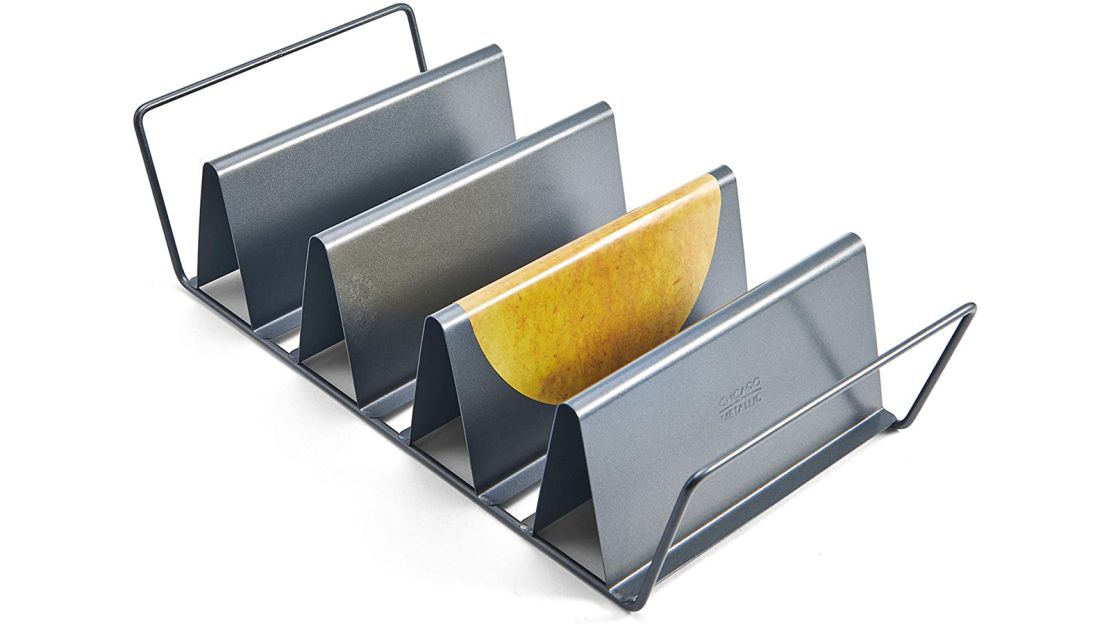 Chicago Metallic Professional 6-Shell Baked Taco Rack 