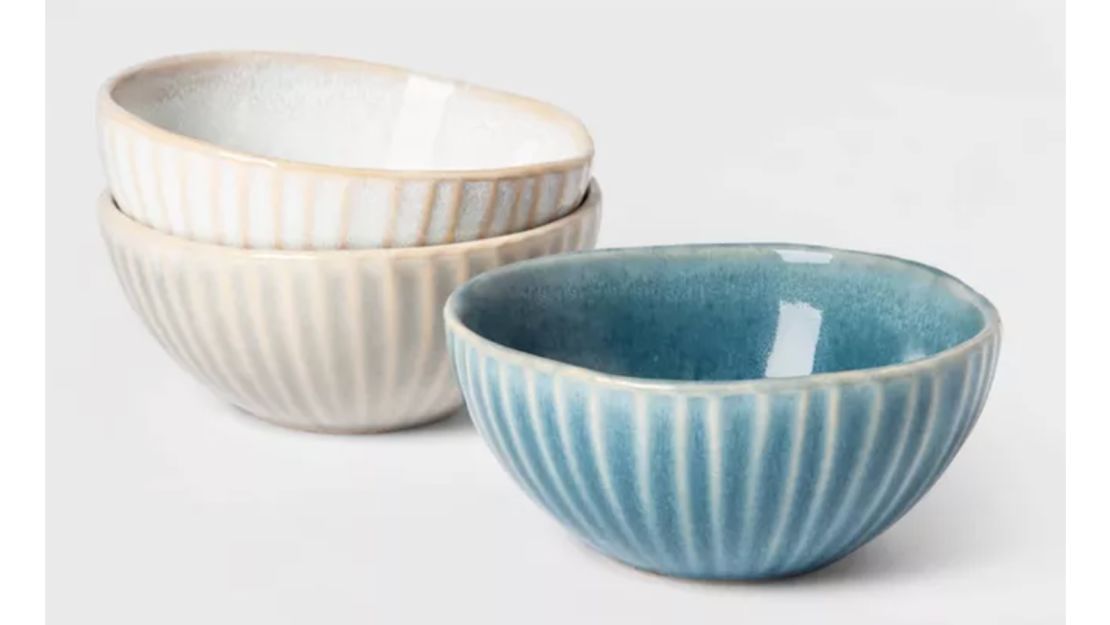 Cravings by Chrissy Teigen 3pk Ceramic Condiment Bowls