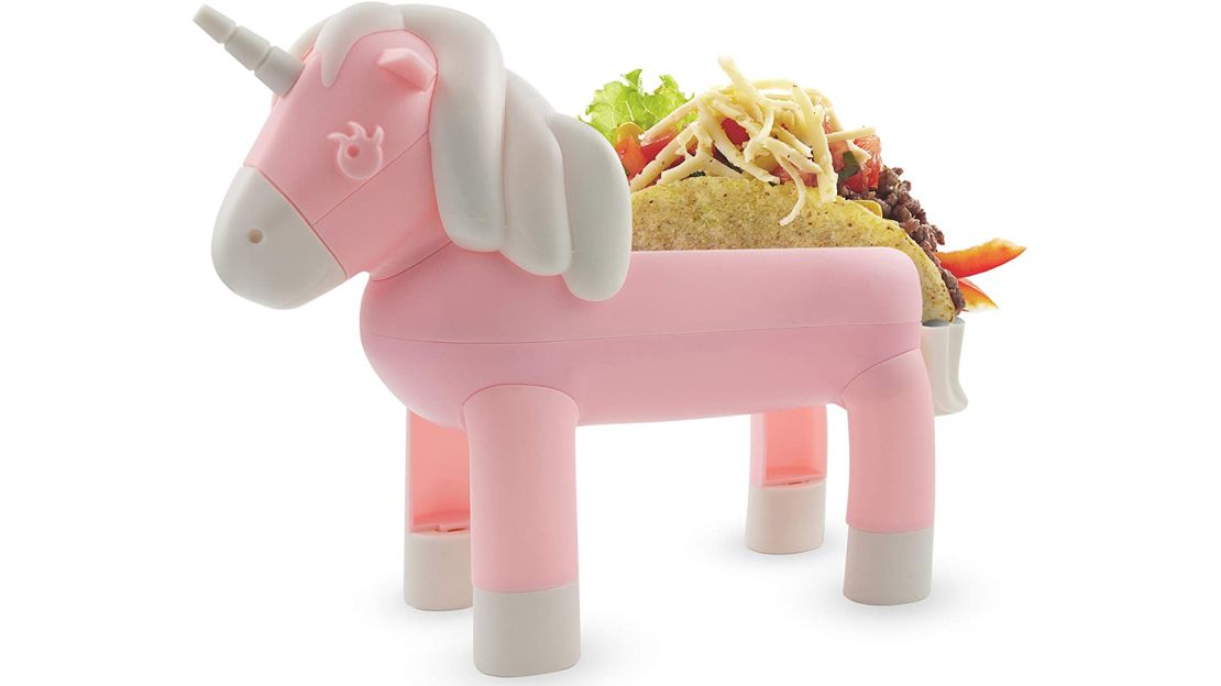 Unicorn Taco Holder Kids Plate