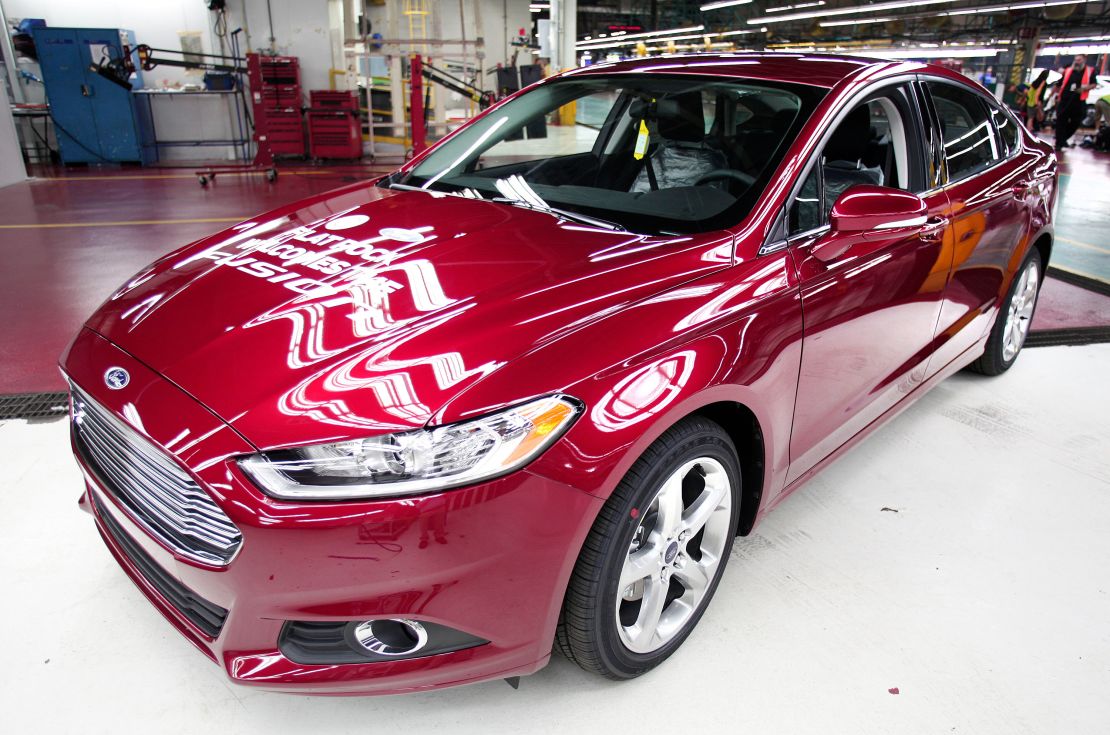 The Ford Fusion is among the cars involved in the recall.