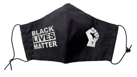 Cotton Face Masks Black Lives Matter with Filter Pocket