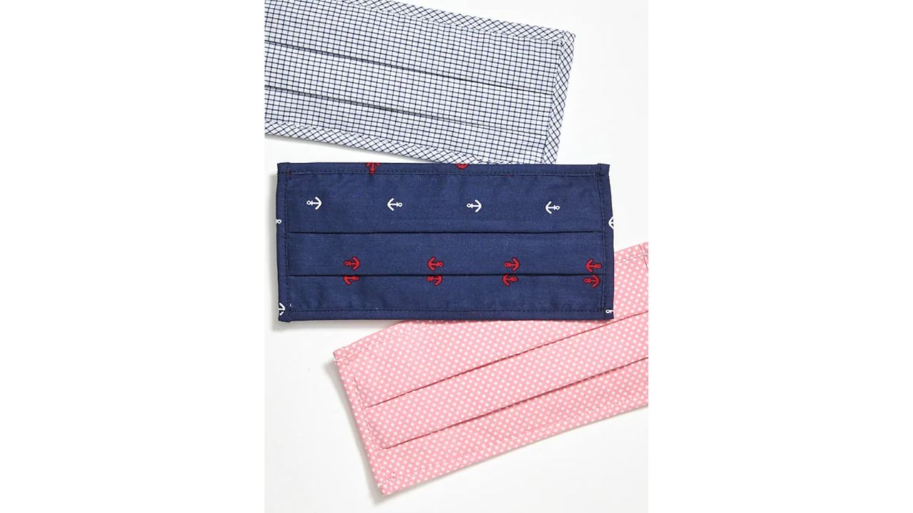 Americana Variety 3-Pack of Triple-Layer Cloth Face Masks for Adults