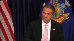 Gov. Andrew Cuomo speaks at a news conference on June 12 in New York.