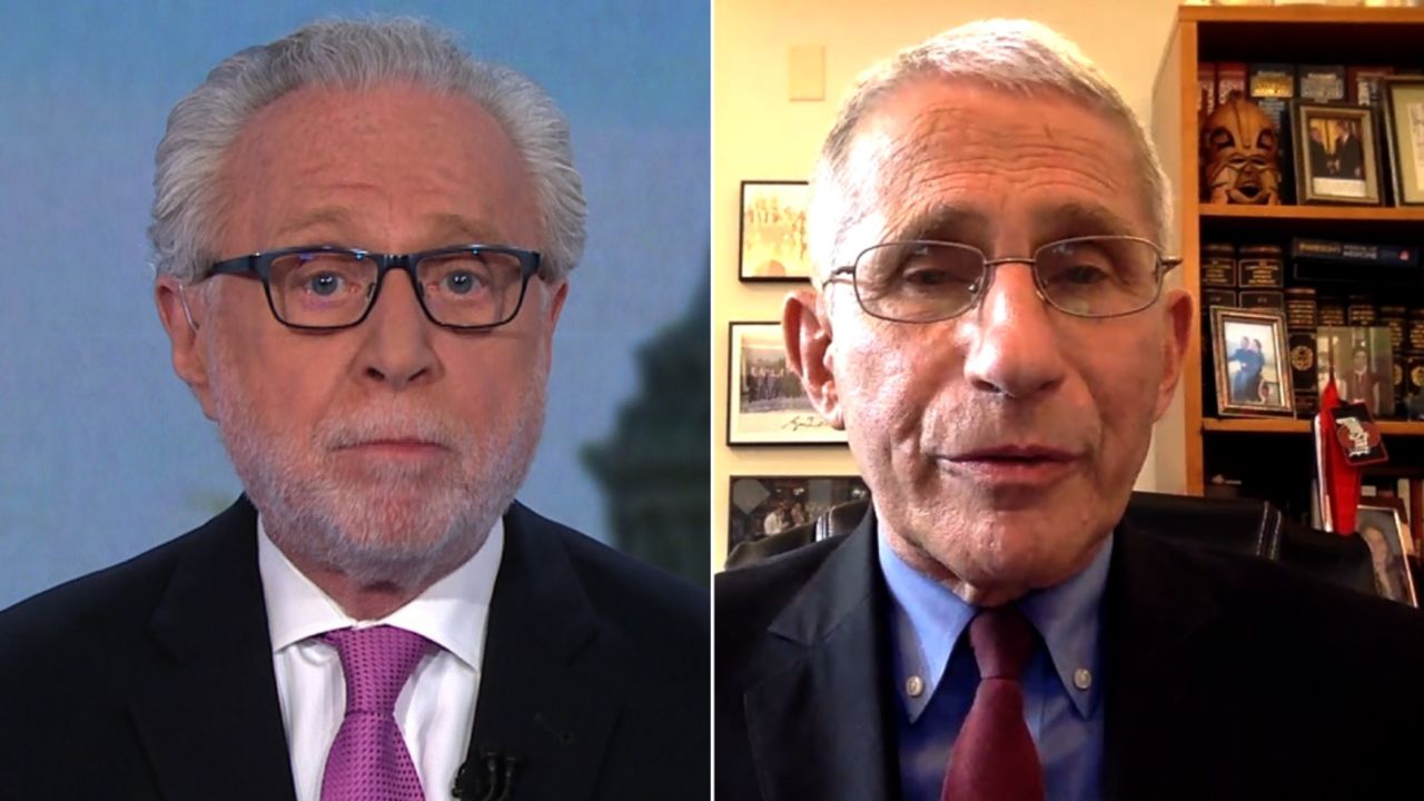 fauci blitzer split sitroom june 12