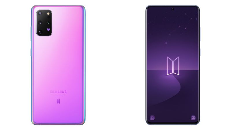 Samsung's Galaxy S20+ and Galaxy Buds+ BTS Editions are official