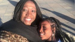 Stephanie Busari and daughter