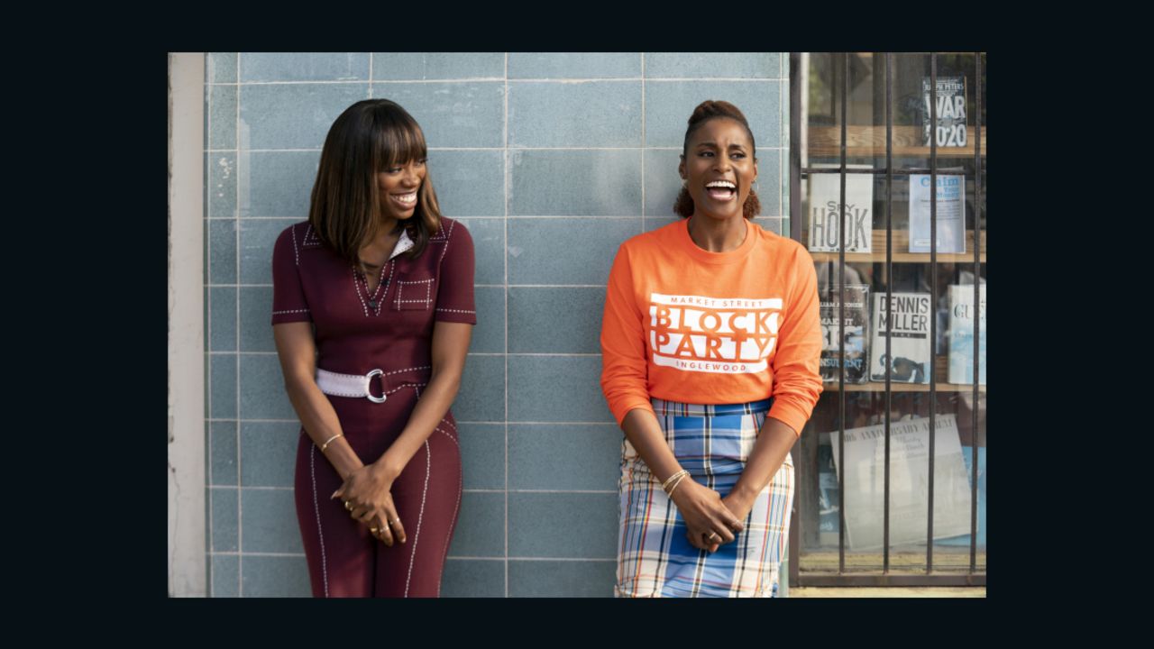 Yvonne Orji and Issa Rae in "Insecure."