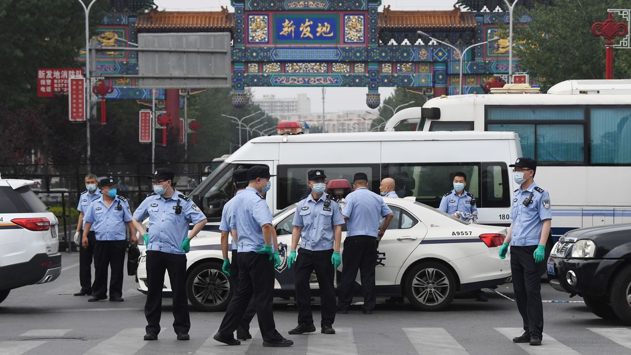 Xinfadi market, the largest wholesale food market in Beijing, is at the center of the city's latest coronavirus outbreak.