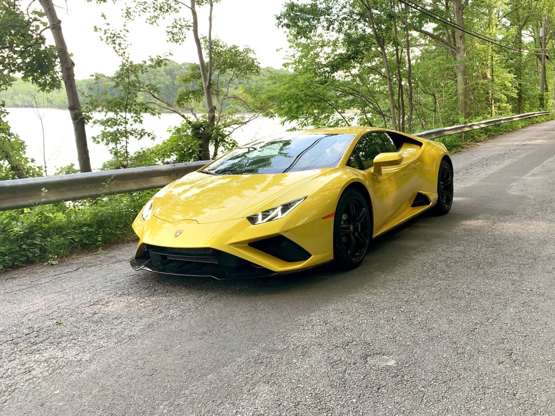 The 601-horsepower Lamborghini Huracan Evo RWD offers a more old-school experience than other Lamborghinis.