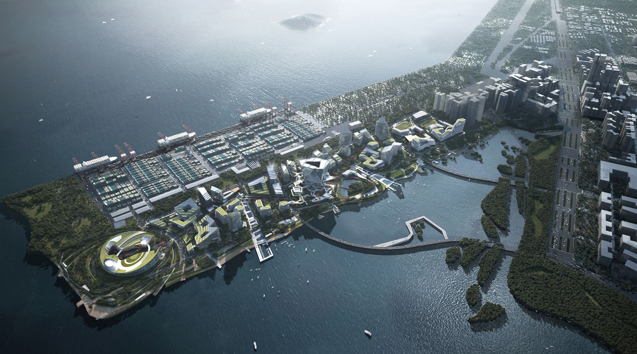 <strong>Net City, China</strong> - A design for an entirely car-free city-within-a-city was unveiled by technology giant Tencent earlier this year. Due to be built in the city of Shenzhen, "Net City" will cover 2 million square meters, <a href="https://edition.cnn.com/style/article/tencent-shenzhen-net-city/index.html" target="_blank">equivalent to the size of Monaco</a>. 