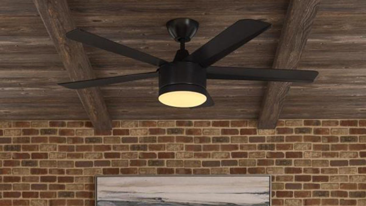 Merwry 52 in. Integrated LED Indoor Ceiling Fan