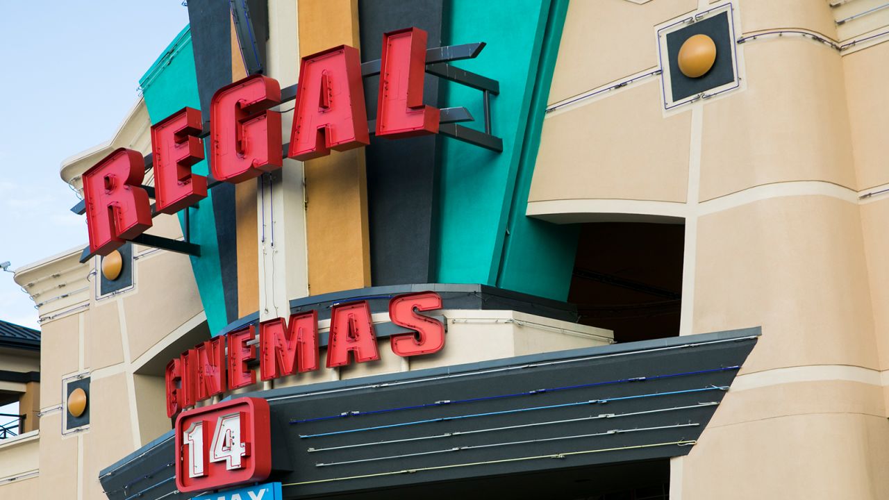 A Regal Cinemas movie theater in Richmond, Virginia.
