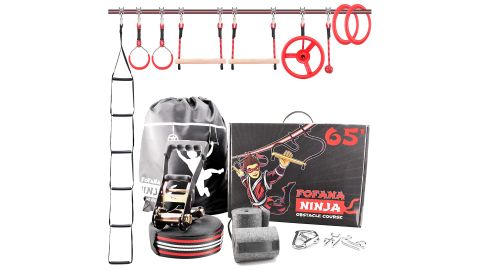 Ninja Warrior Obstacle Course for Kids