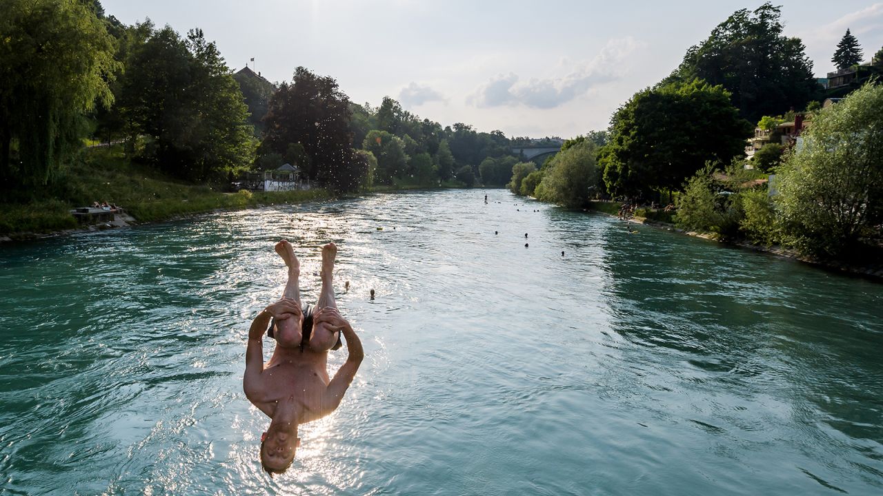<strong>River Aare, Bern, Switzerland:</strong> Aare is perhaps the best river in the world for swimming, so much so that some locals include it as part of their daily commute. 
