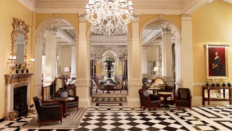 Hotels-provide-rooms-for-medical-workers---Claridge's-lobby