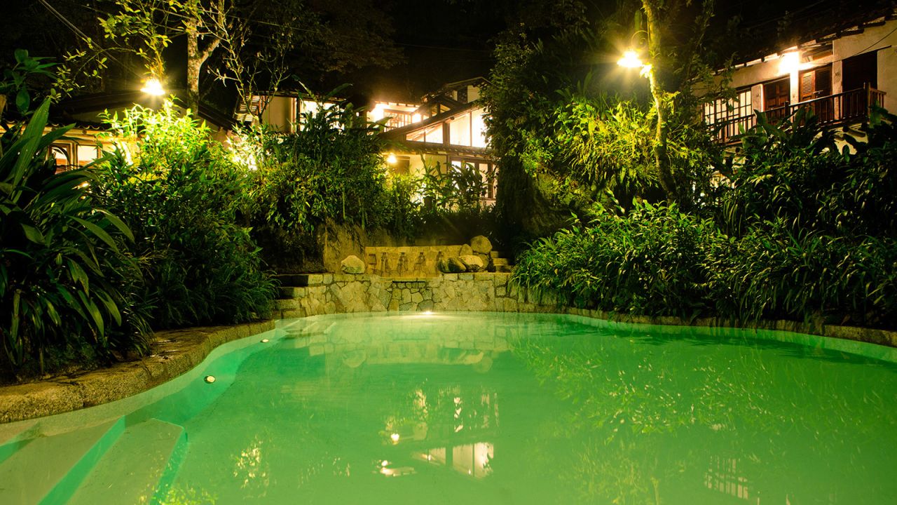 <strong>Inkaterra Machu Picchu Pueblo Hotel:</strong> This freshwater pool is the perfect place to take a plunge after a day exploring the famous ruins nearby.