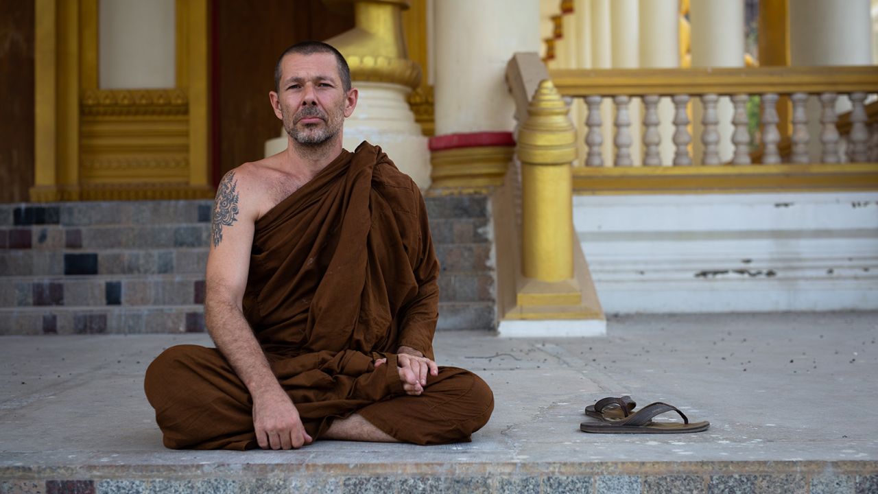 Peter Suparo is a British monk who first came to the monastery in 2002.