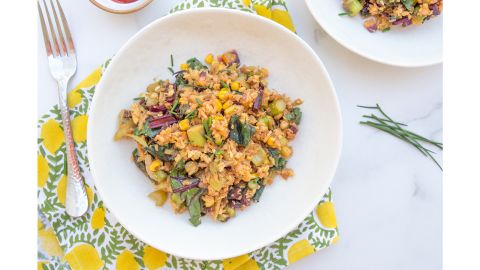 Any-Veggie Fried Rice by Caroline Chambers