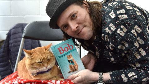 James Bowen wrote several books based on his experiences with Bob.