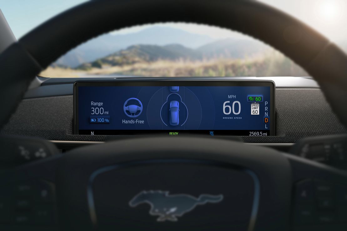 Driver's will be alerted about the status of the Active Drive Assist system through the SUV's gauge screen.