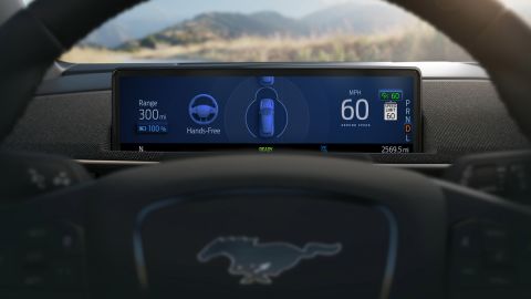 Driver's will be alerted about the status of the Active Drive Assist system through the SUV's gauge screen.