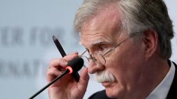 WASHINGTON, DC - SEPTEMBER 30:  Former U.S. National Security Advisor John Bolton speaks at the Center for Strategic and International Studies September 30, 2019 in Washington, DC. Bolton spoke on the topic of , "Navigating Geostrategic Flux in Asia: The United States and Korea."  (Photo by Win McNamee/Getty Images)