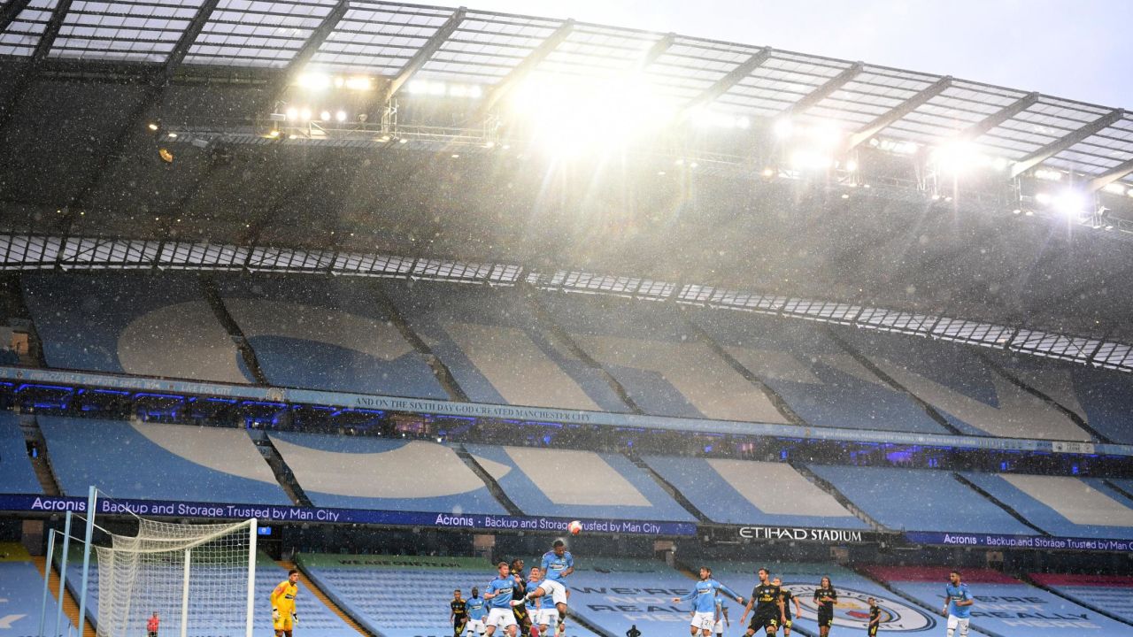 The weather was inclement in Manchester on Wednesday.