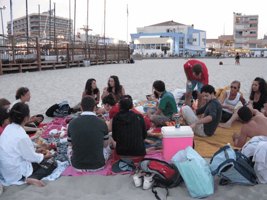 We'd spent so many days on the beach, we once foolishly tried spending the night on one. We were frozen by midnight and fled home at 4 a.m.