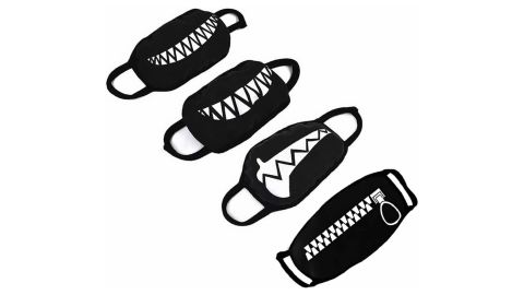 Gootrades Teeth Pattern Face Mask, 4-Pack