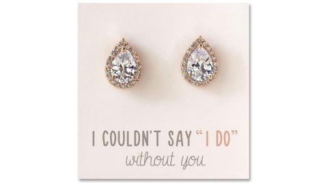 A+O Wedding Bridesmaid Jewelry Gift