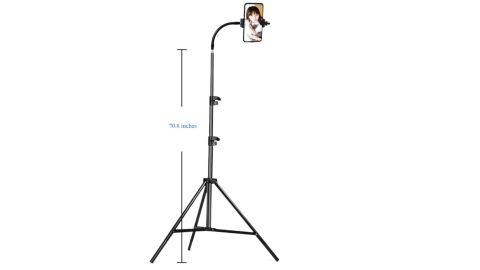 Cell Phone Tripod, 70" Adjustable Phone Tripod for Video Recording