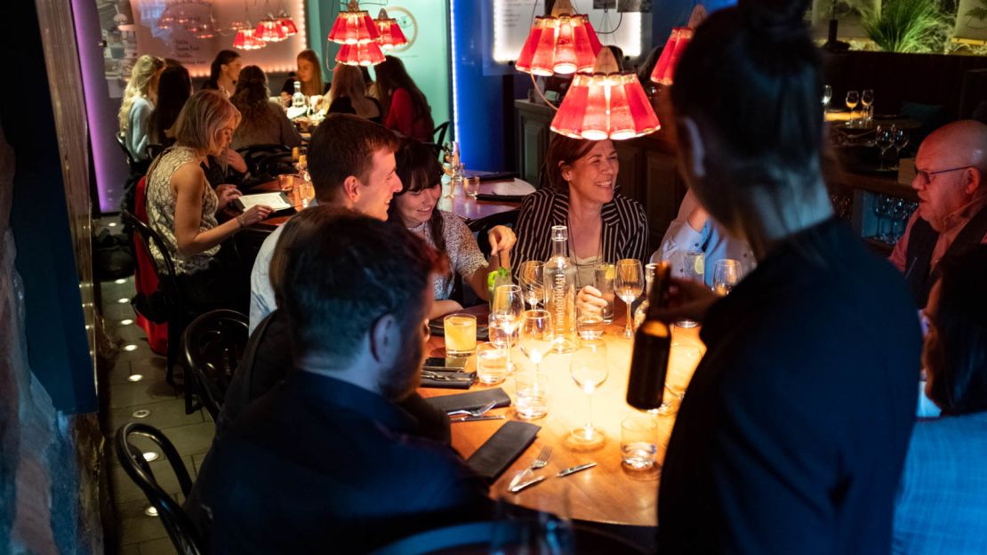 Iceland's bars and restaurants are crowded.