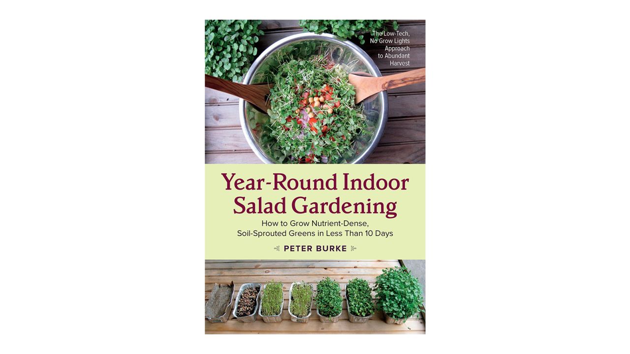 'Year-Round Indoor Salad Gardening' by Peter Burke