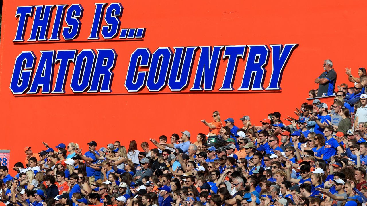 The University of Florida is no longer allowing the "Gator Bait" cheer at sporting events.