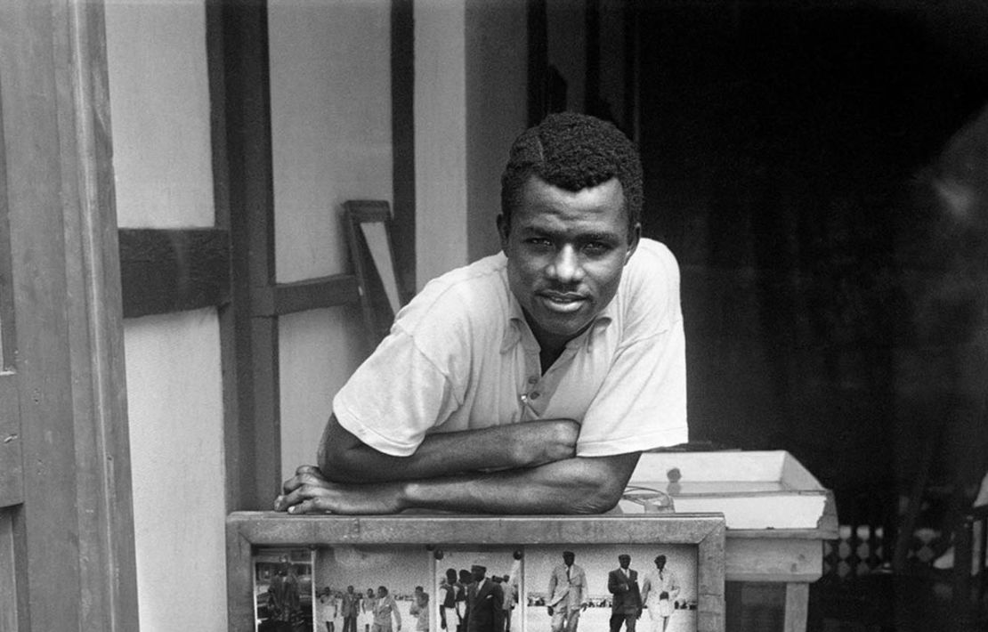 A young James Barnor