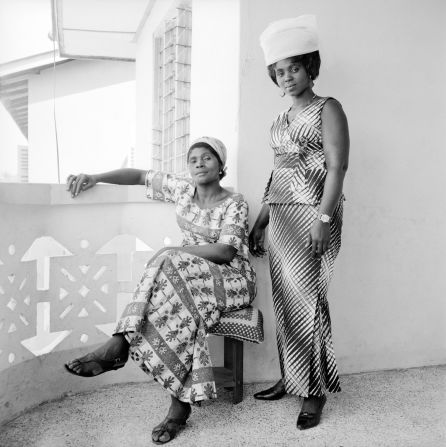 "Two Sisters in-law, Florence and Gifty" (1973/74)