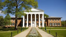 OXFORD, MS - APRIL 12:   The Lyceum, oldest building on the campus of the University of Mississippi on April 12, 2008 in Oxford, Mississippi.  (Photo by Wesley Hitt/Getty Images)