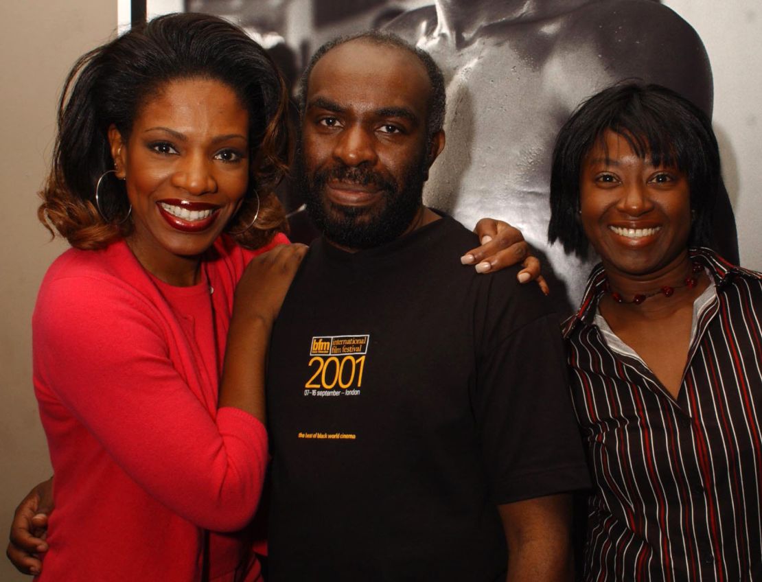 File photo of Menelik Shabazz with Sheryl Lee Ralph and Joy Coker.
