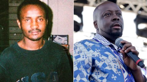Amadou Diallo (left) and Wyclef Jean.
