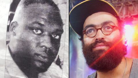 Patrick Dorismond (left) and Heems.